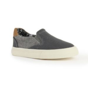 CREVO BALDWIN NIB GREY SLIP ON SNEAKER Toddler 7